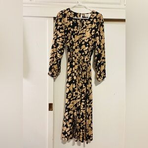 NWT Ichi Midi Patterned Dress